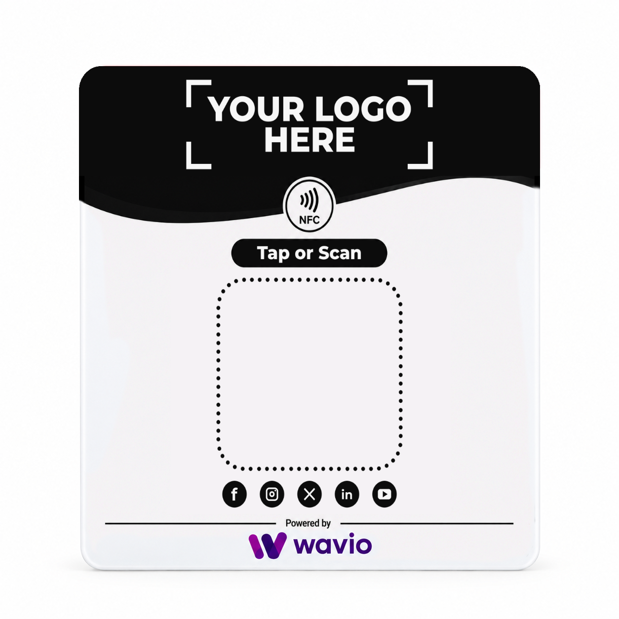 Social Media QR Card